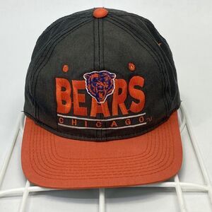 VTG Chicago Bears Drew Pearson DPM Snapback Hat Embroidered Spell Out Logo(H18)